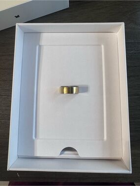 Gold Ultrahuman Ring Air Size 9